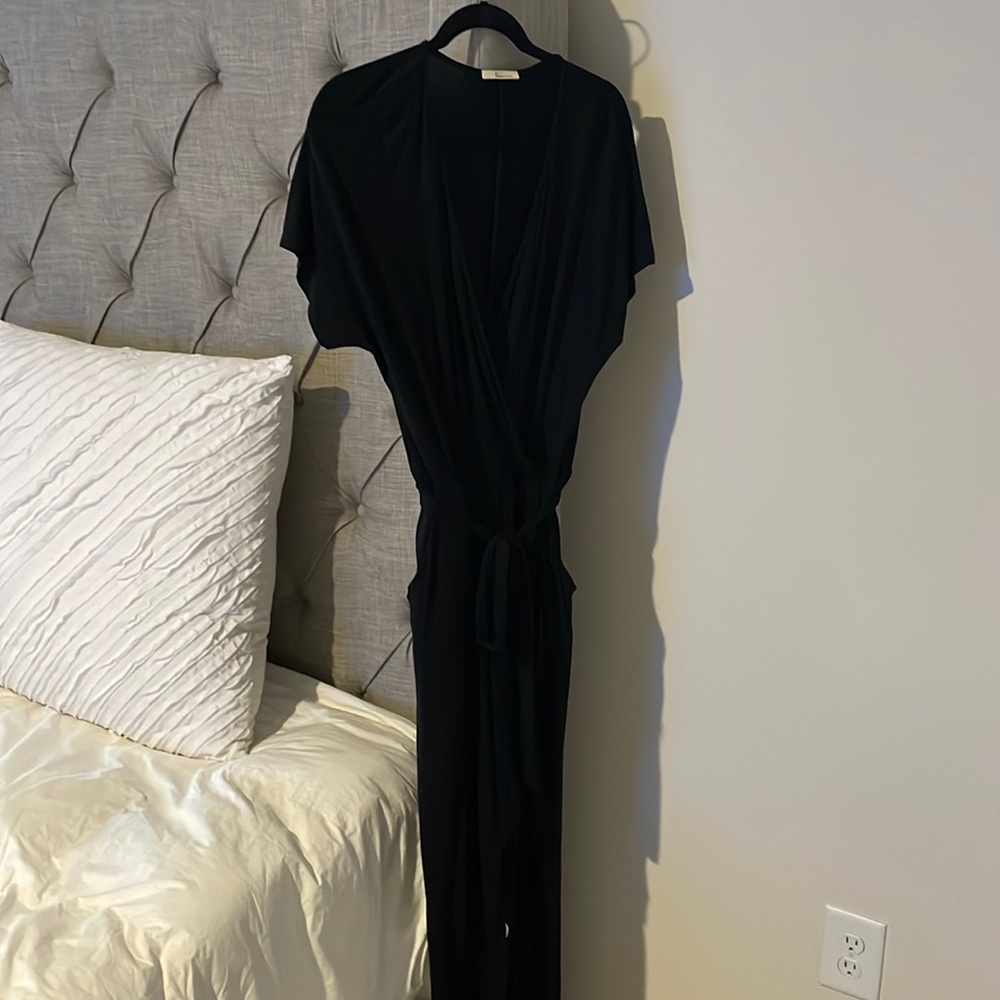Tua Black Jumpsuit - size L
